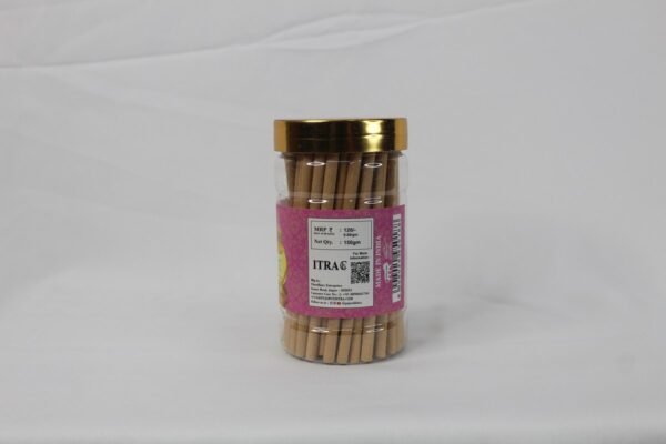 Gulab Dhoop Sticks Jar Back Gulab Dhoop Sticks Jar