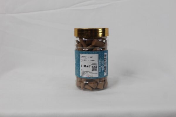 Guggal Dhoop Cone Jar Back Guggal Dhoop Cone Jar