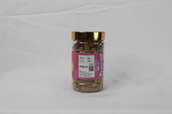 Gulab Dhoop Cone Jar Back Gulab Dhoop Cone Jar