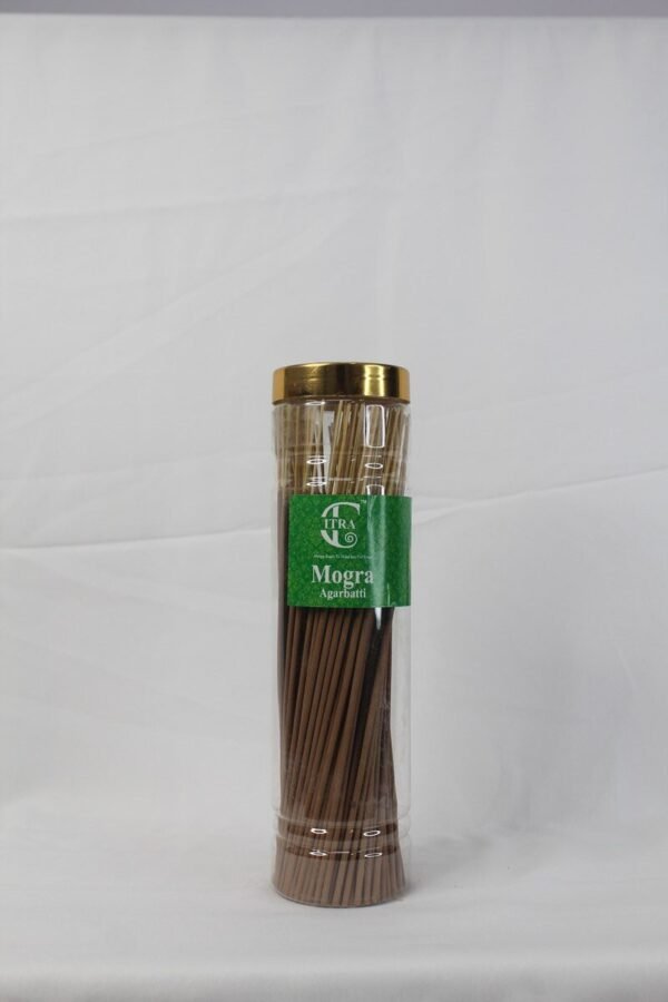 Mogra Agarbatti Jar Front Mogra Agarbatti Jar